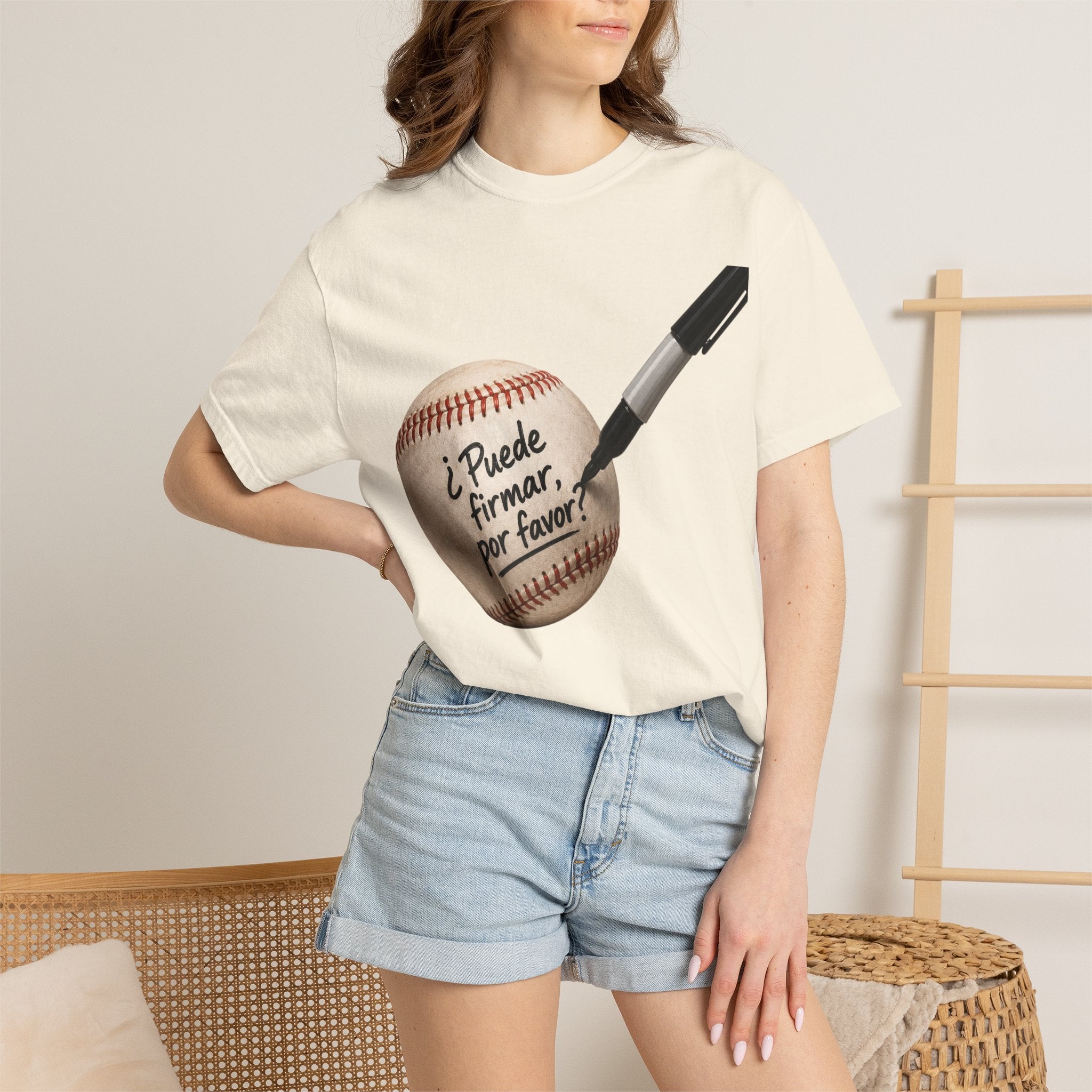 Baseball Autograph T-Shirt — "¿Puede Firmar, por favor?"
