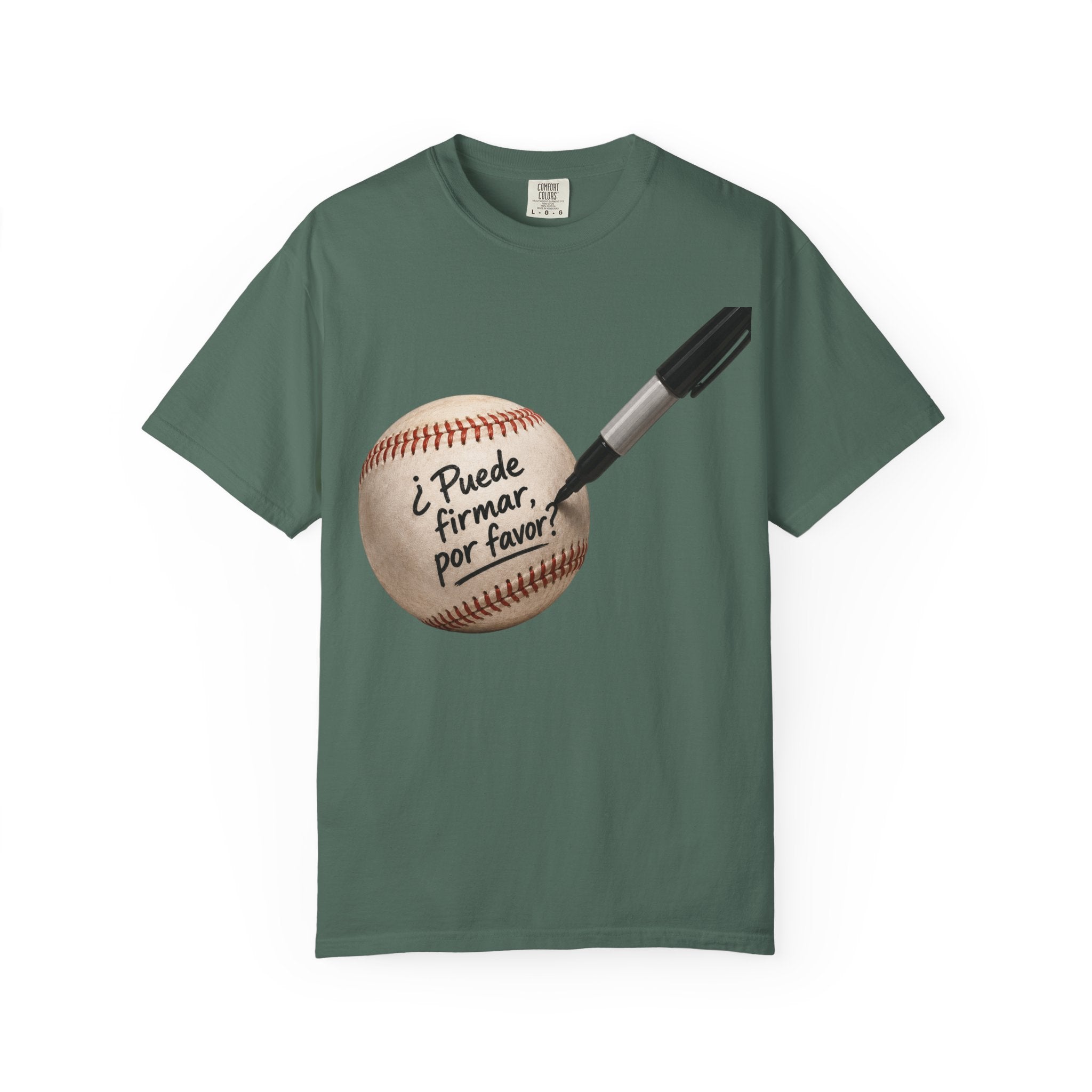Baseball Autograph T-Shirt — "¿Puede Firmar, por favor?"