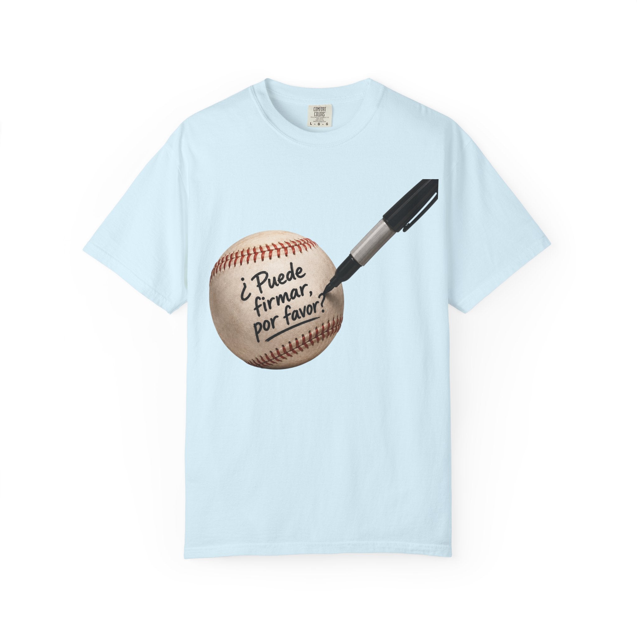 Baseball Autograph T-Shirt — "¿Puede Firmar, por favor?"