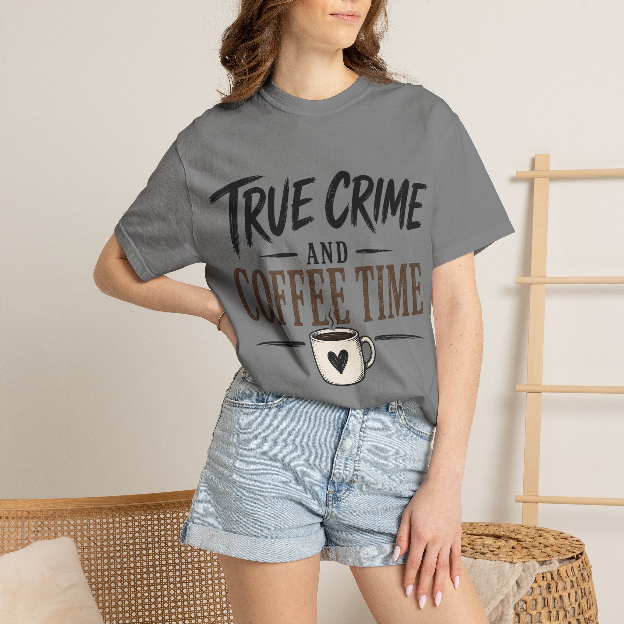 True Crime and Coffee Time T-Shirt