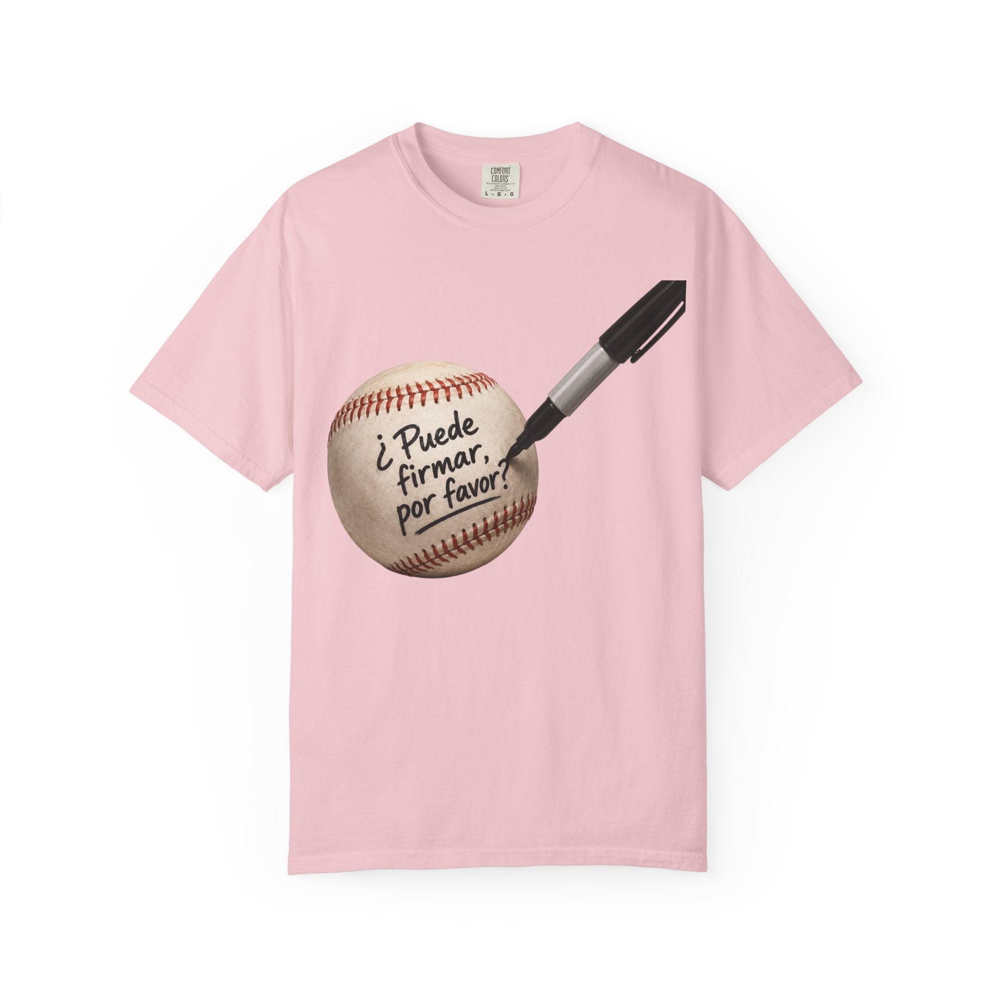 Baseball Autograph T-Shirt — "¿Puede Firmar, por favor?"