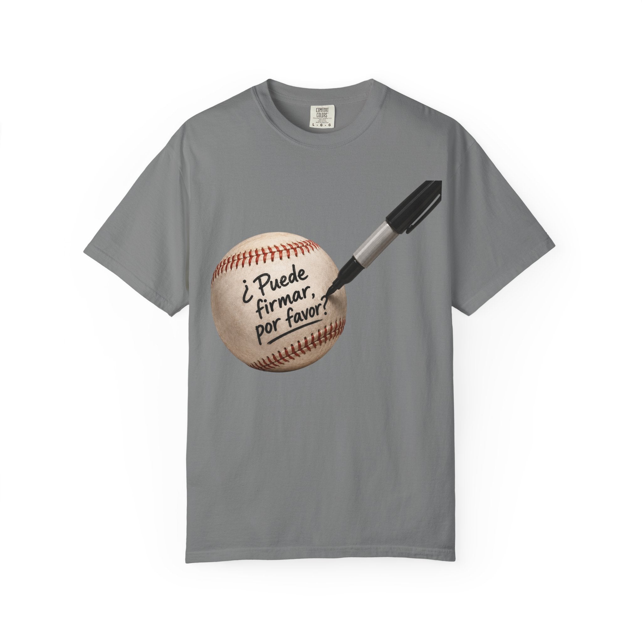Baseball Autograph T-Shirt — "¿Puede Firmar, por favor?"