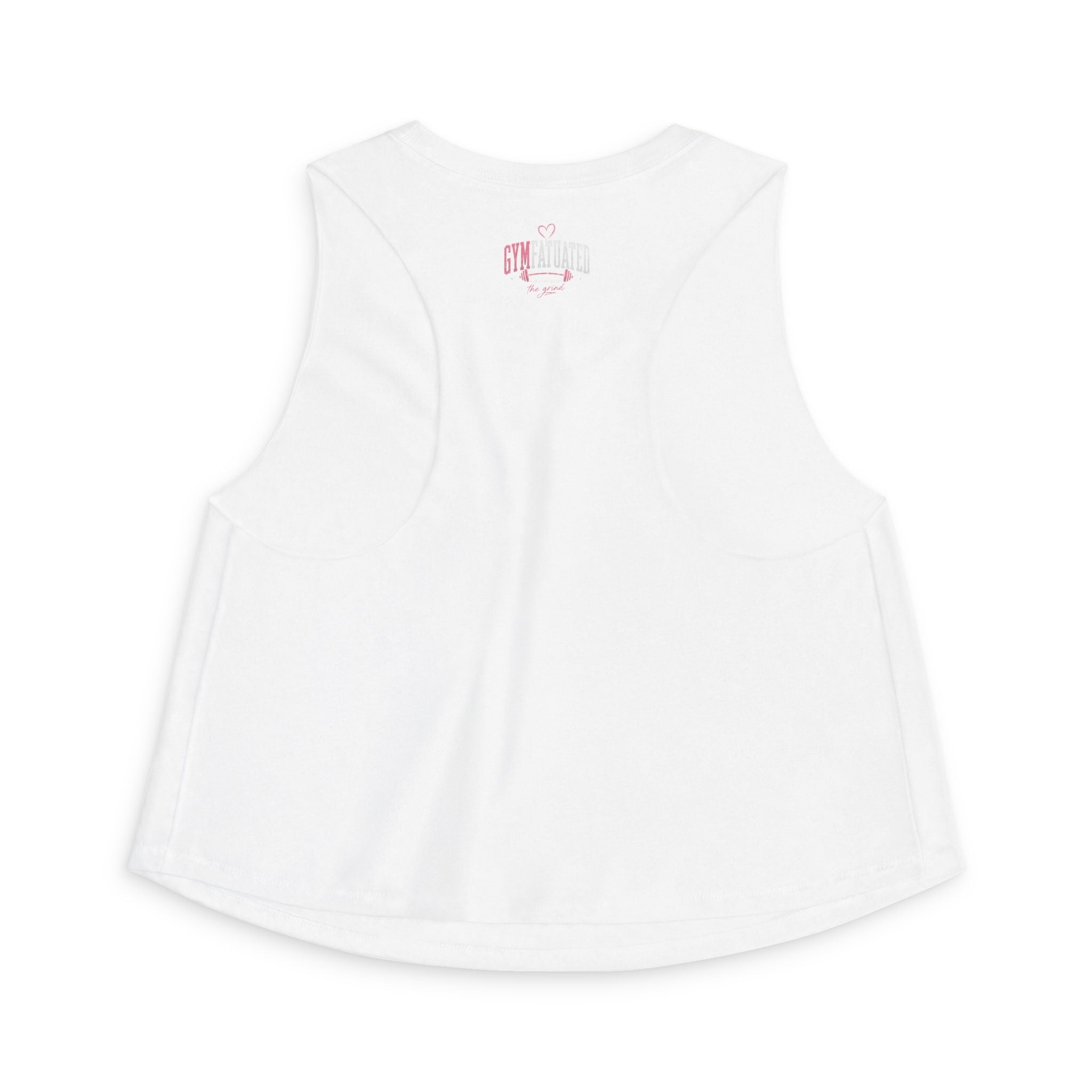 Women's Crop Top — "Someone's Gym Crush" Pink Fitness Muscle Tank