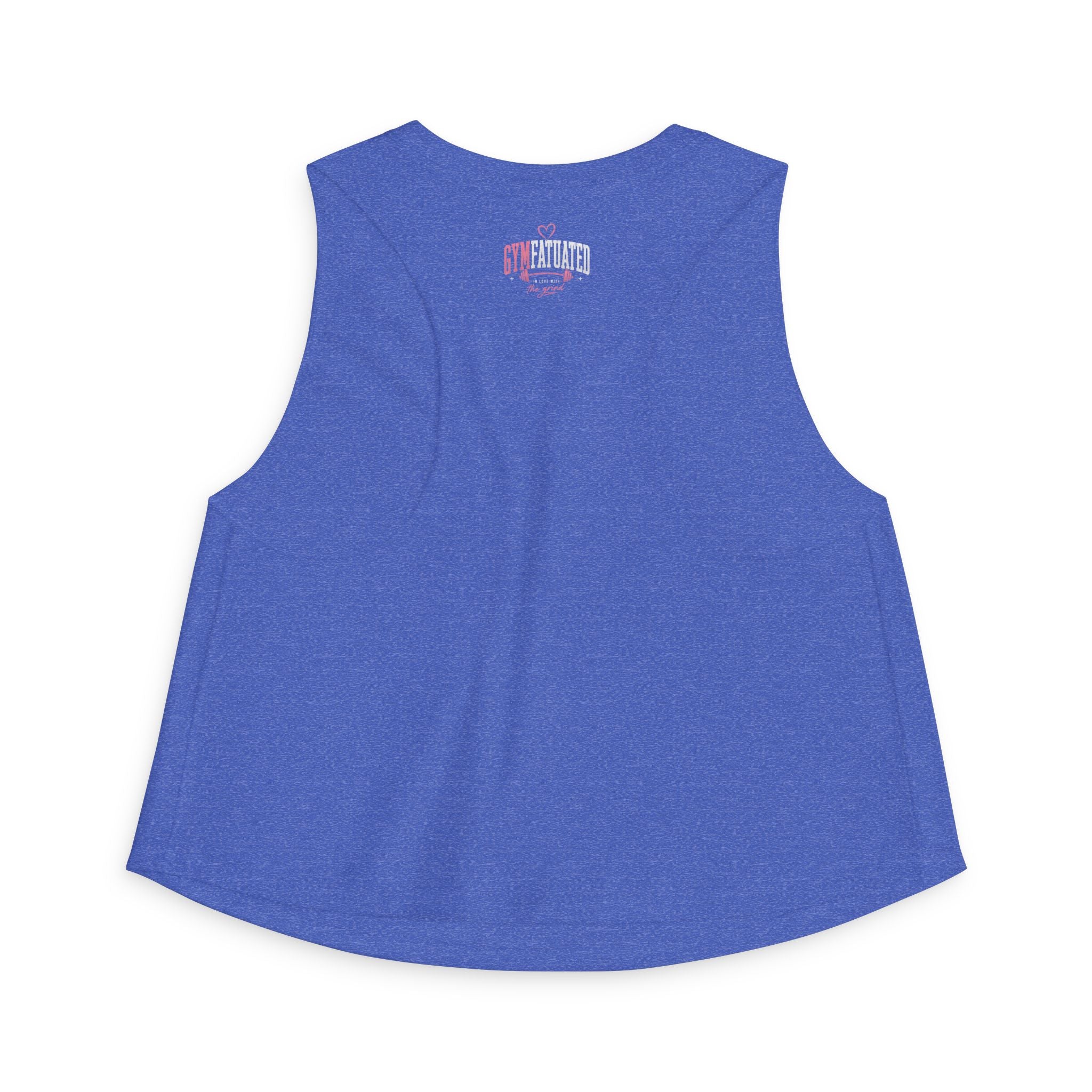 Women's Crop Top — "Someone's Gym Crush" Pink Fitness Muscle Tank