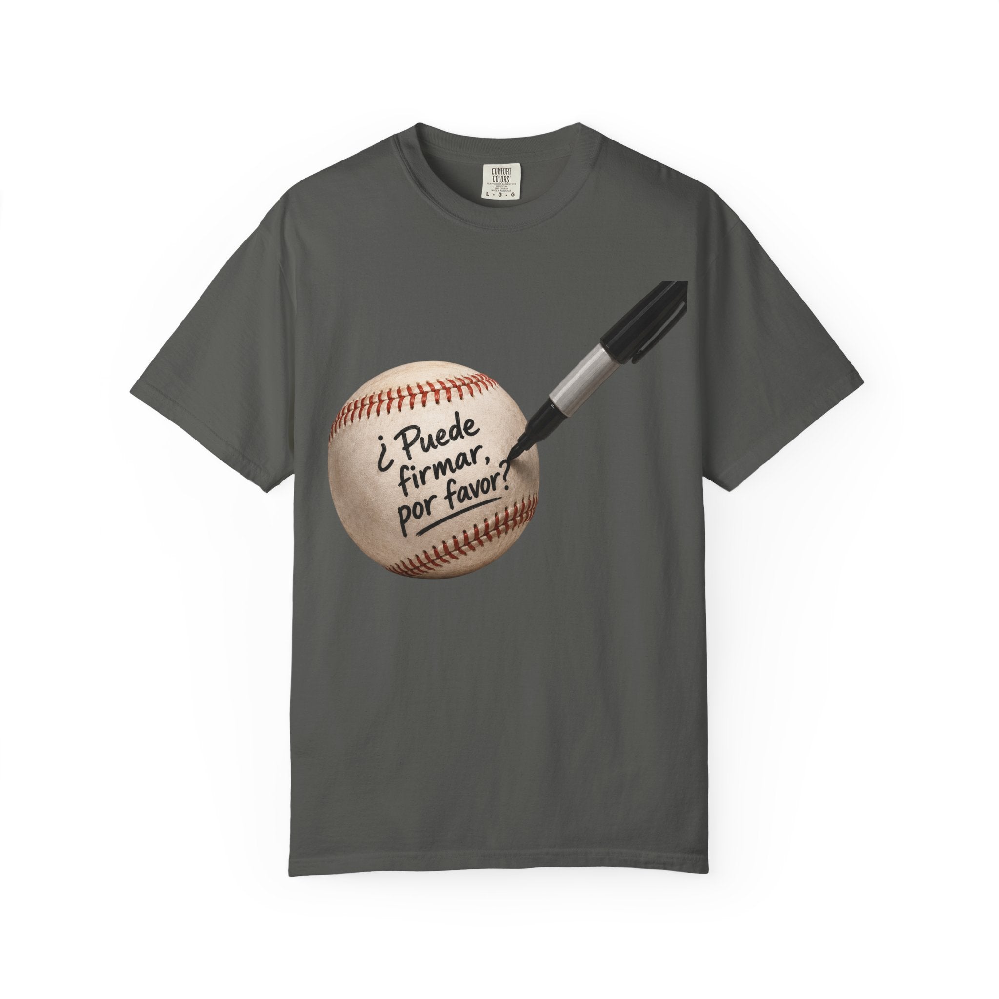 Baseball Autograph T-Shirt — "¿Puede Firmar, por favor?"