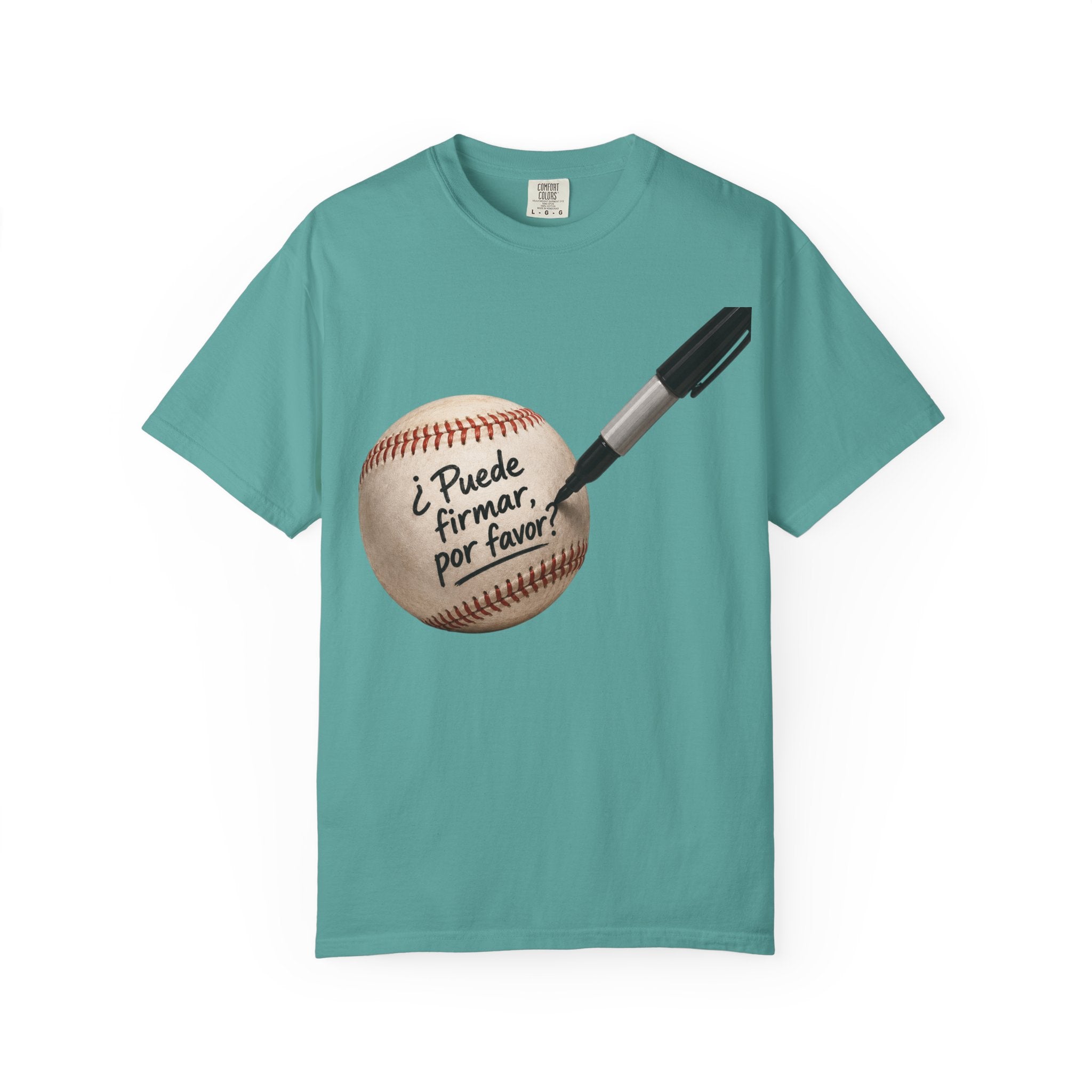 Baseball Autograph T-Shirt — "¿Puede Firmar, por favor?"