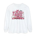 Pumpkin Spicy Long Sleeve Tee — Cute Pink Halloween Pumpkin Design