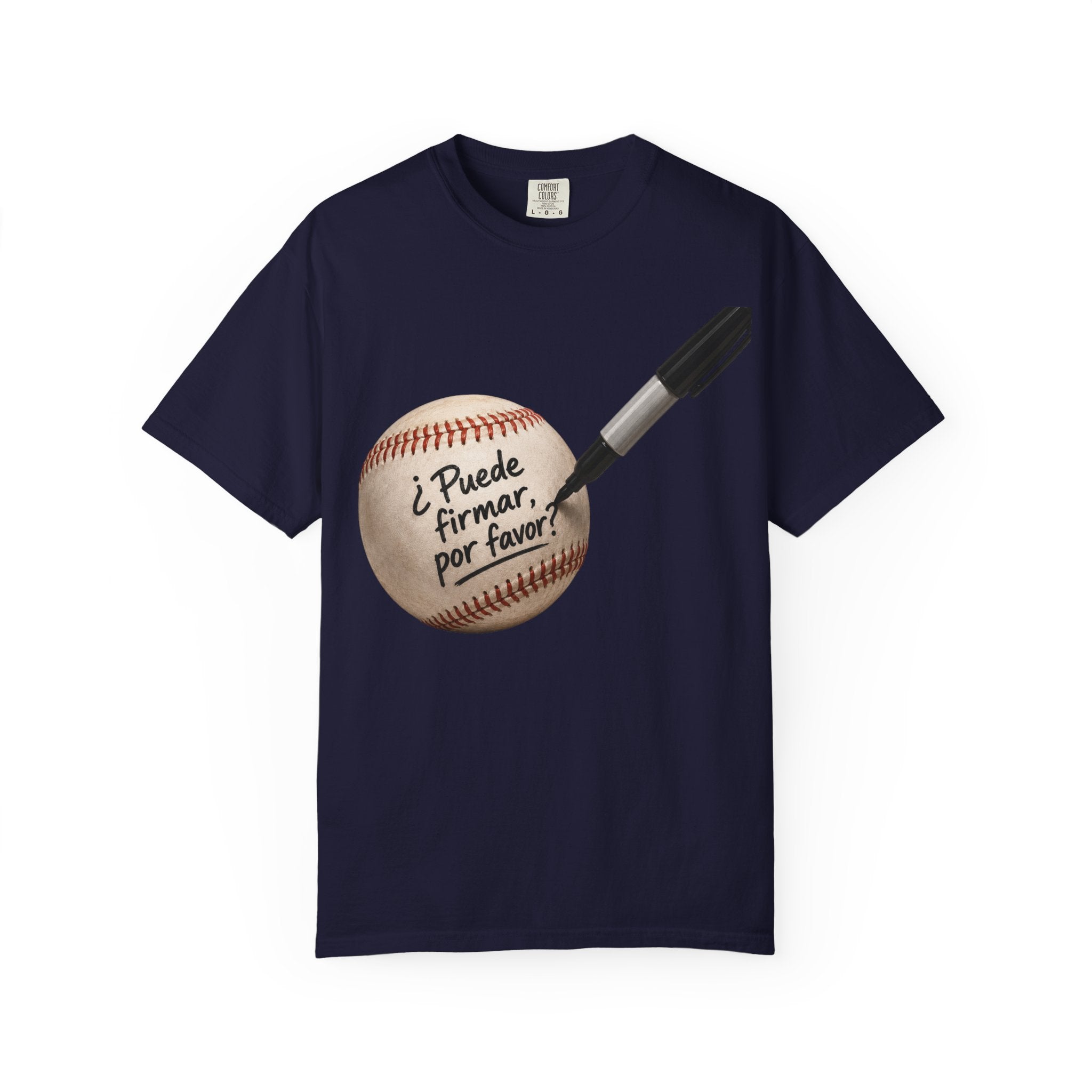 Baseball Autograph T-Shirt — "¿Puede Firmar, por favor?"