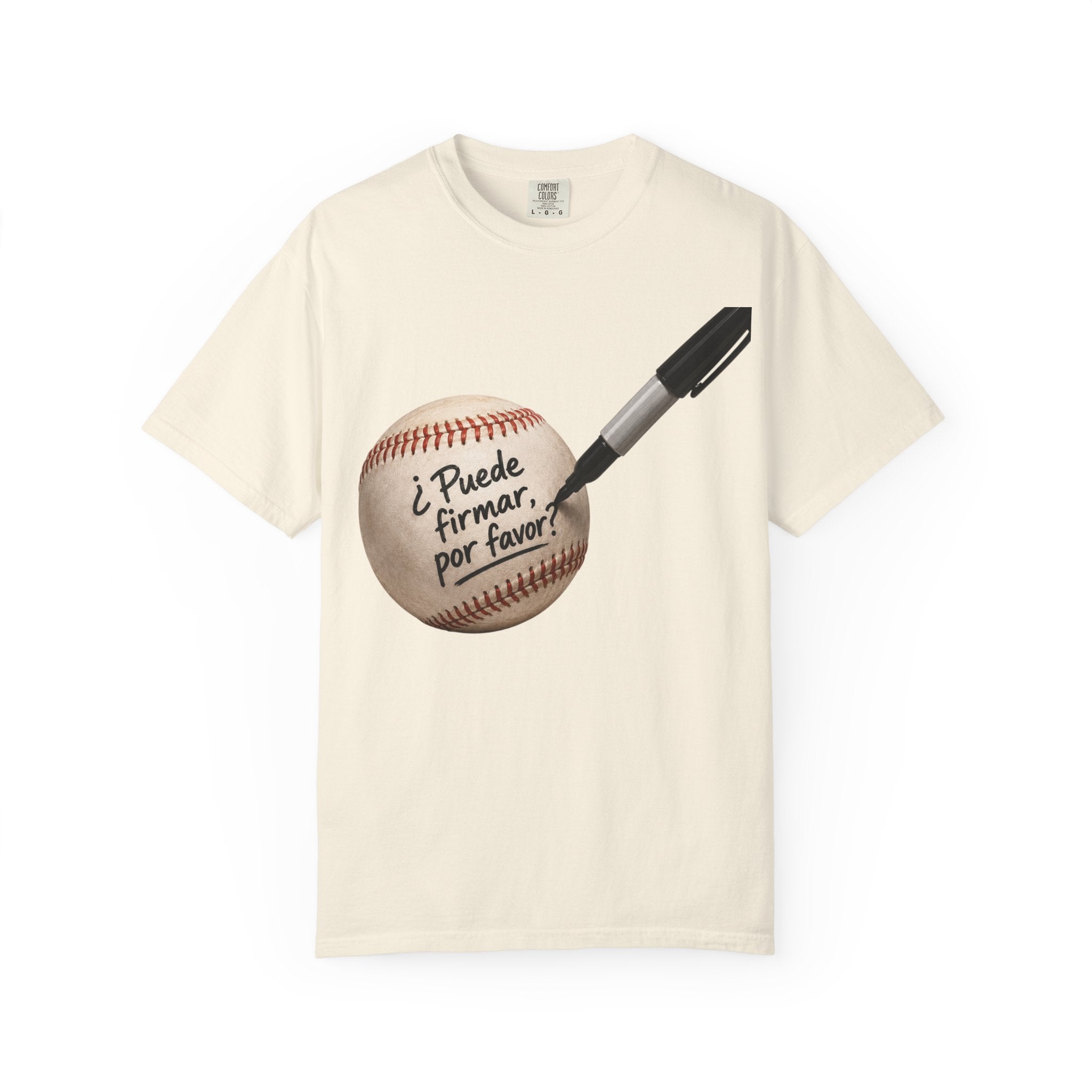 Baseball Autograph T-Shirt — "¿Puede Firmar, por favor?"