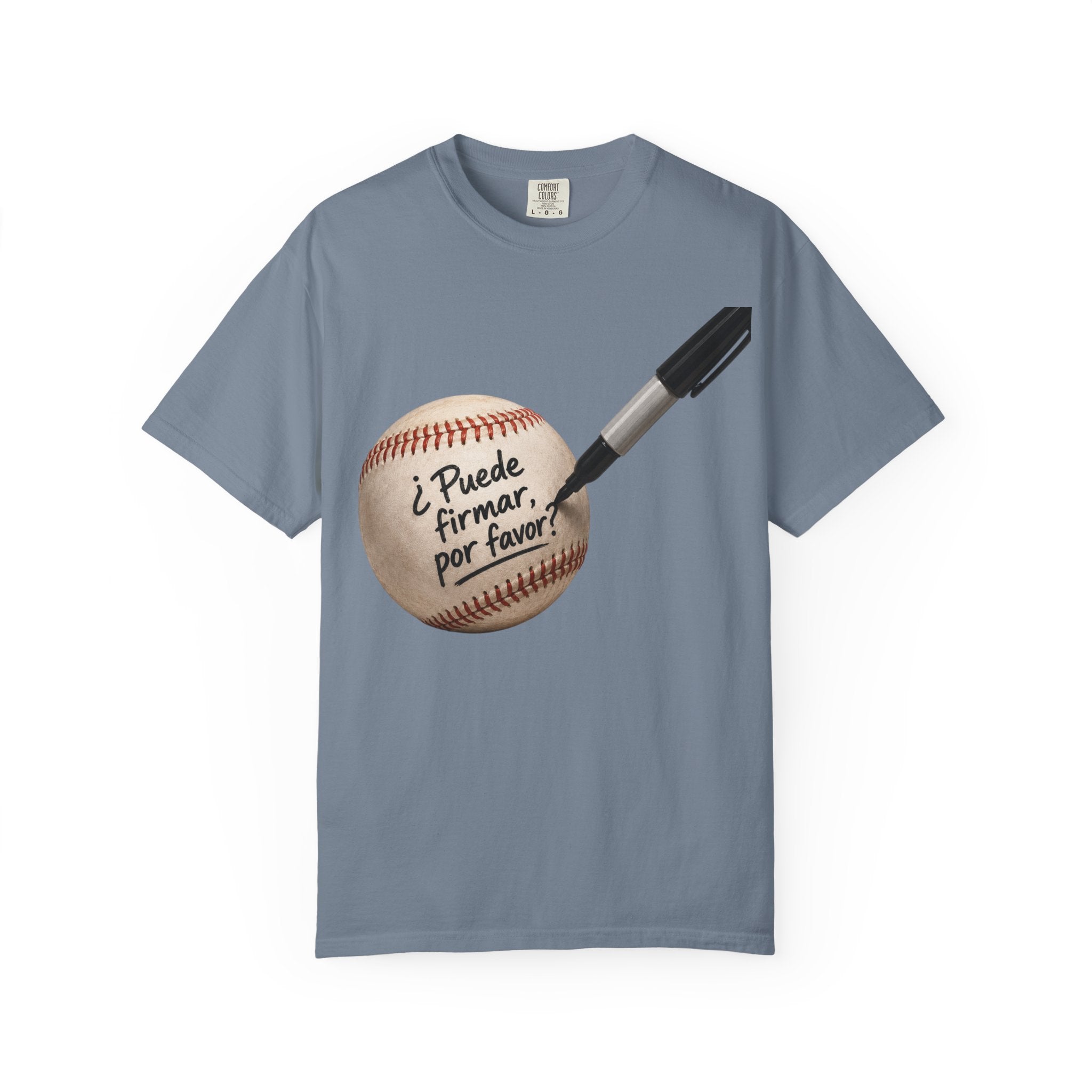 Baseball Autograph T-Shirt — "¿Puede Firmar, por favor?"