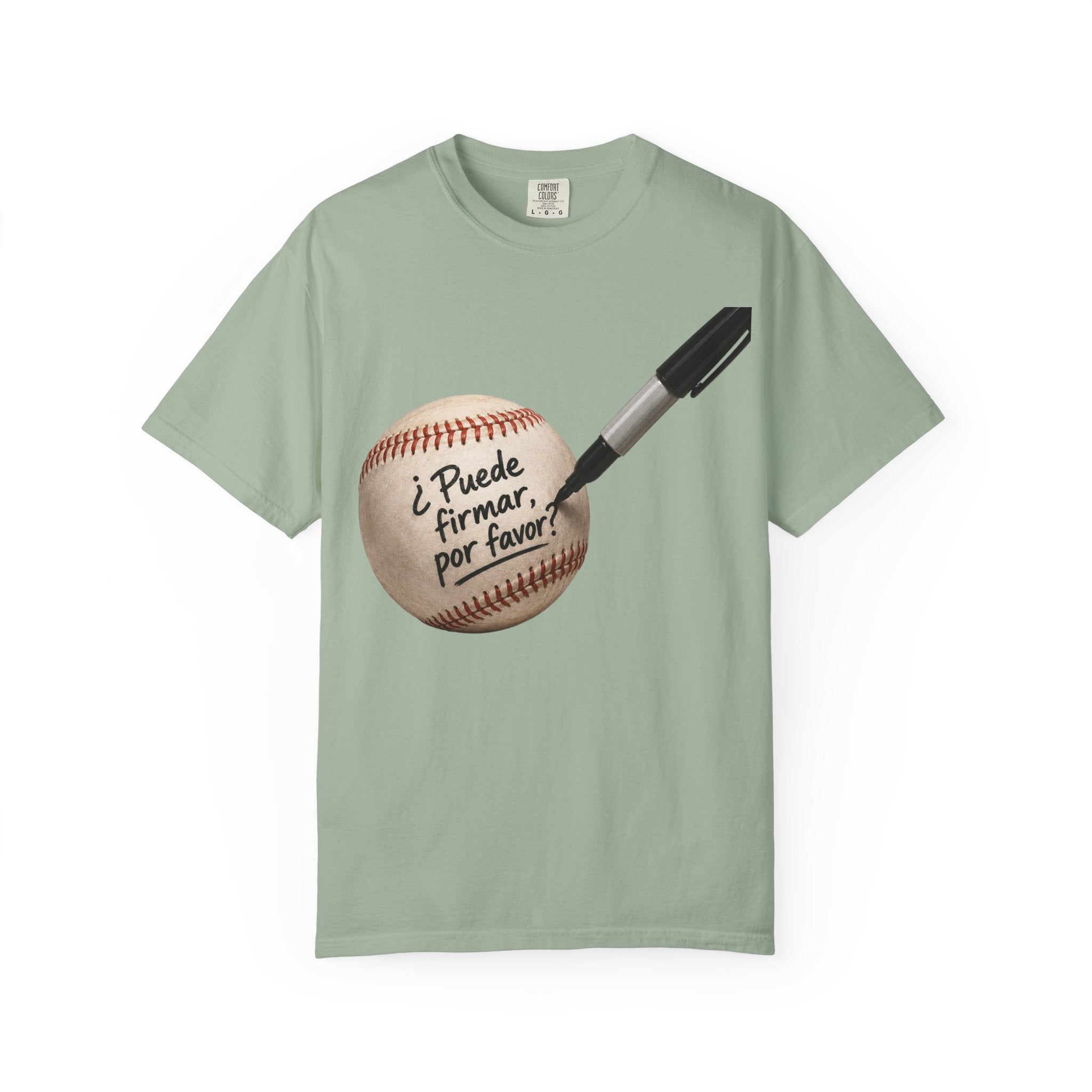 Baseball Autograph T-Shirt — "¿Puede Firmar, por favor?"