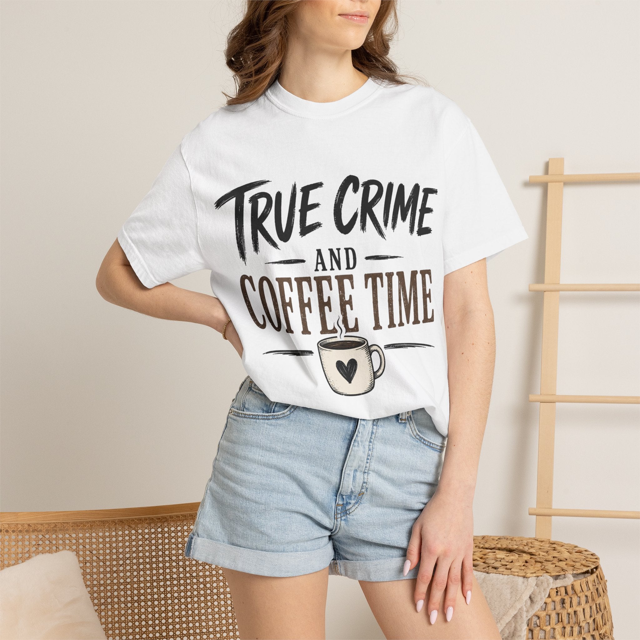 True Crime and Coffee Time T-Shirt